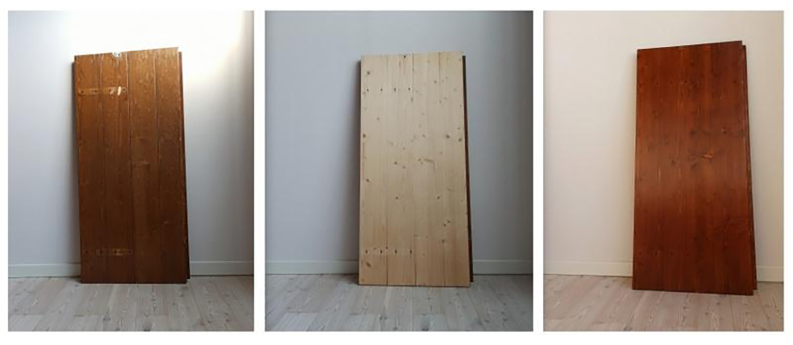 Ripristino scuri in legno